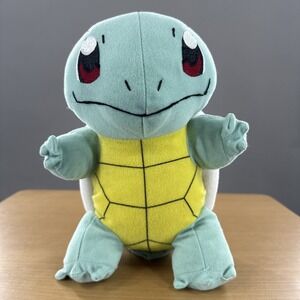 Squirtle Pokémon Red‎ Eye Plush 10" Official Toy Stuffed Animal Toy Factory